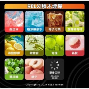 Relx Creator 積木系列 22000puffs 煙彈|只適配RELX積木專屬主機